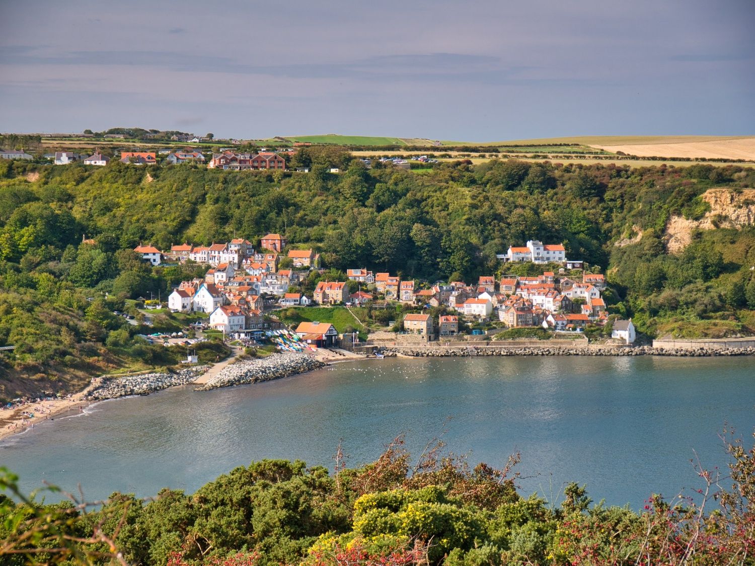 Views of Runswick Bay